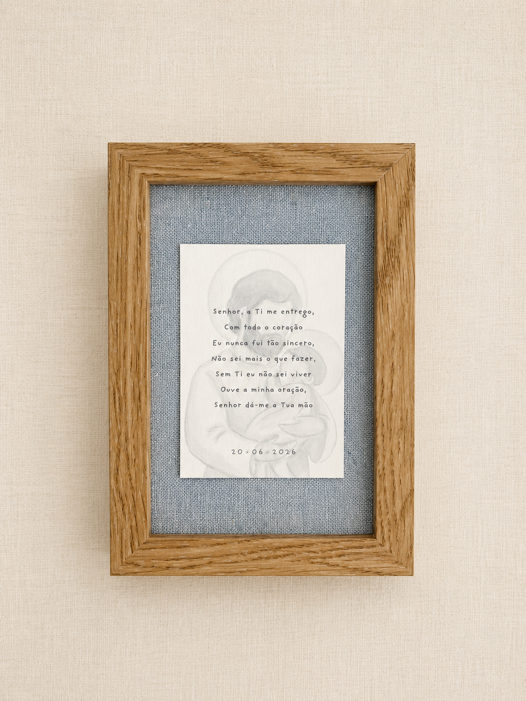 Quadro de Oração · Mini
